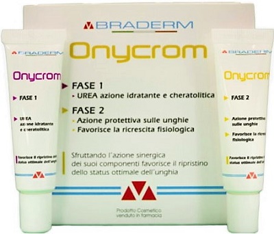 ONYCROM GEL 15+15 ML BRADERM - pharmaluna