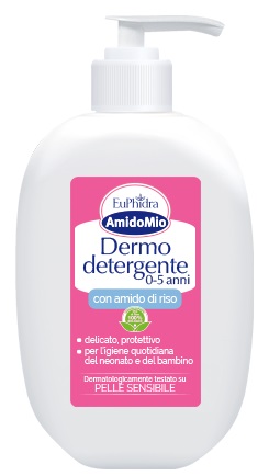 EUPHIDRA AMIDOMIO DERMODETERGENTE 0/5 ANNI 400 ML - pharmaluna