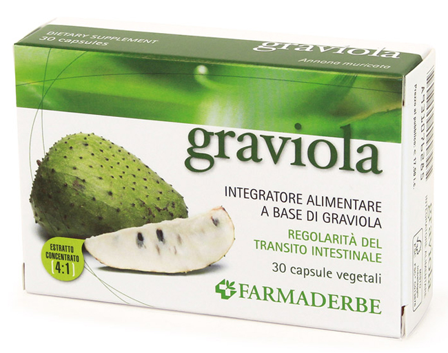 GRAVIOLA 30 CAPSULE - pharmaluna