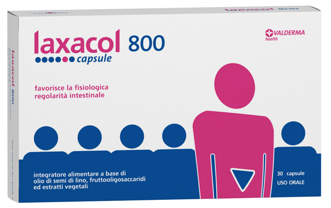 LAXACOL 800 30 CAPSULE - pharmaluna