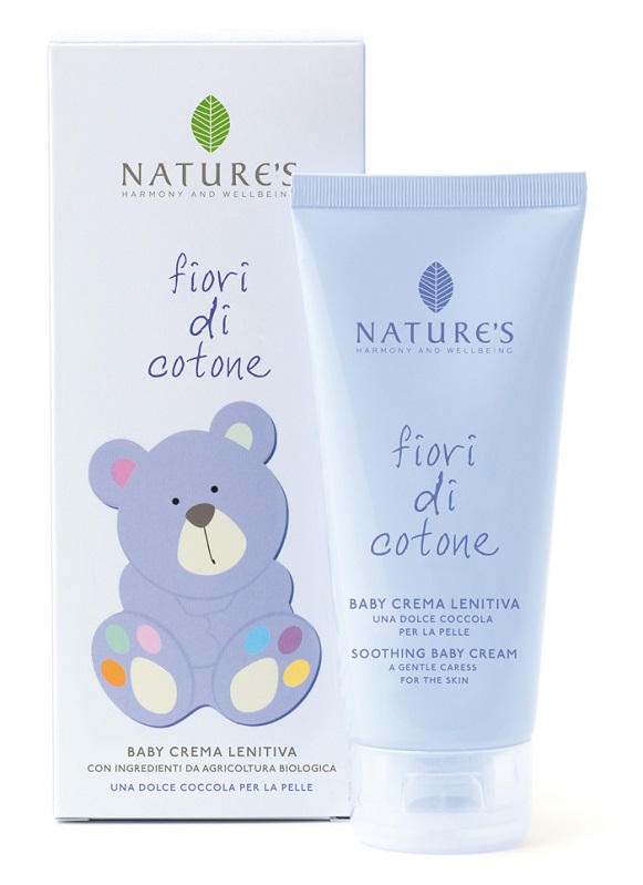NATURES FIORI DI COTONE BABY CREMA LENITIVA - pharmaluna