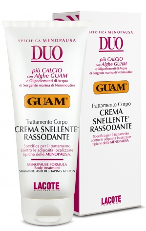 GUAM DUO CREMA SNELLENTE SPECIFICA PER LA MENOPAUSA 200 ML - pharmaluna