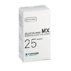 STRISCE MISURAZIONE GLICEMIA GLUCOCARD MX 25 PEZZI - pharmaluna