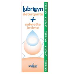 LUBRIGYN COFANETTO DETERGENTE 200 ML + 15 SALVIETTINE - pharmaluna