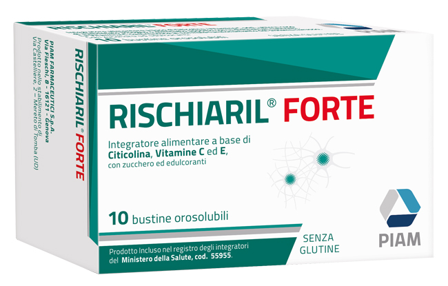 RISCHIARIL FORTE 10 BUSTINE - pharmaluna