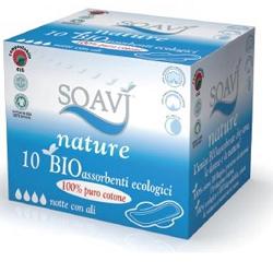 SOAVI ASSORBENTI BIO ALI NOTTE - pharmaluna