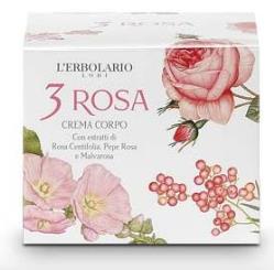 3 ROSA CREMA CORPO 200 ML - pharmaluna
