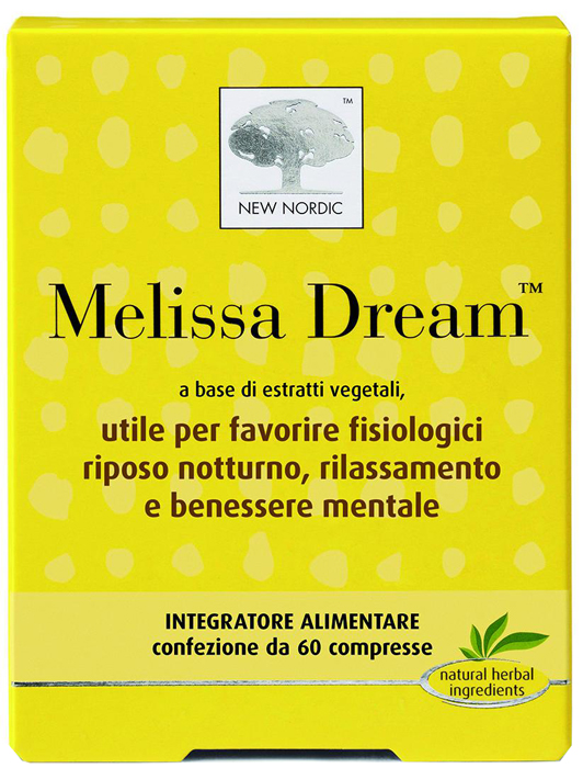 MELISSA DREAM 60 COMPRESSE - pharmaluna