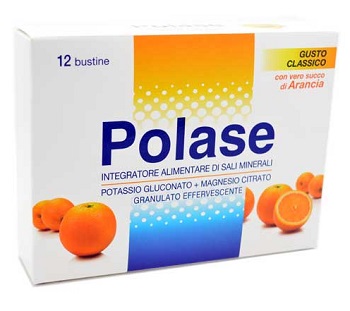 POLASE ARANCIA 12 BUSTINE EFFERVESCENTI - pharmaluna