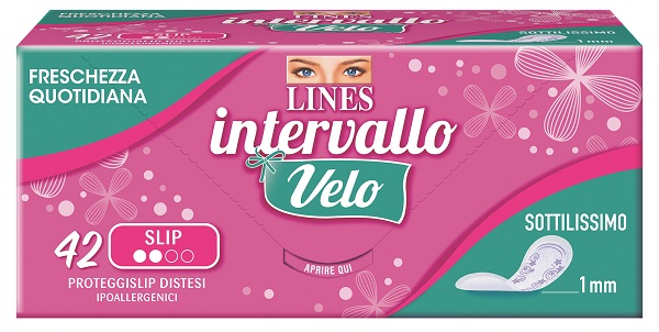 LINES INTERVALLO VELO SLIP 42 PEZZI COUPON - pharmaluna