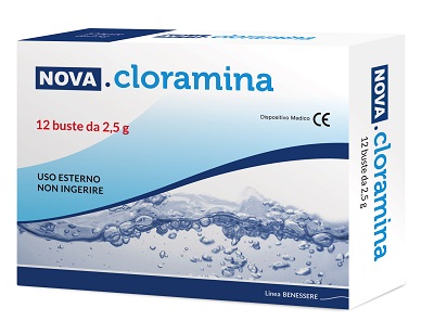 NOVA CLORAMINA 12 BUSTE 2,5 G - pharmaluna