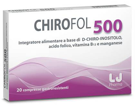 CHIROFOL 500 20 COMPRESSE GASTRORESISTENTI - pharmaluna