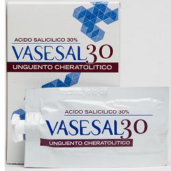 VASESAL 30 6 BUSTINE UNGUENTO CHERATOLITICO - pharmaluna