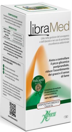 LIBRAMED FITOMAGRA TRATTAMENTO SOVRAPPESO 138 COMPRESSE 725 MG - pharmaluna