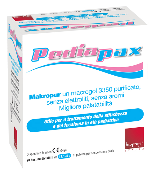 PEDIAPAX POLVERE 20 BUSTINE 13,125 G - pharmaluna