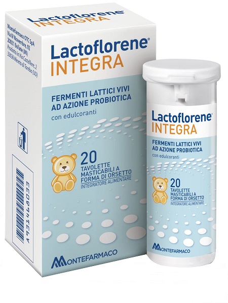 LACTOFLORENE INTEGRA 20 TAVOLETTE - pharmaluna