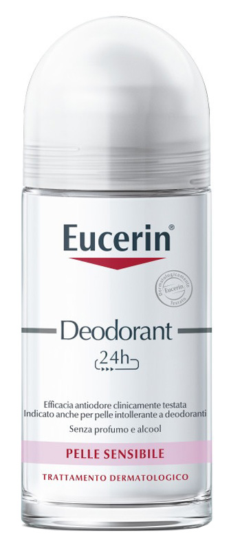 EUCERIN DEODORANTE ROLL-ON PELLI SENSIBILI 50 ML - pharmaluna