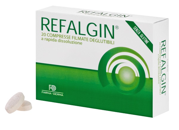 REFALGIN 20 COMPRESSE FILMATE DEGLUTIBILI - pharmaluna