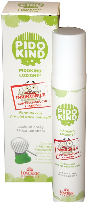 PIDOKIND LOZIONE+PETTINE - pharmaluna