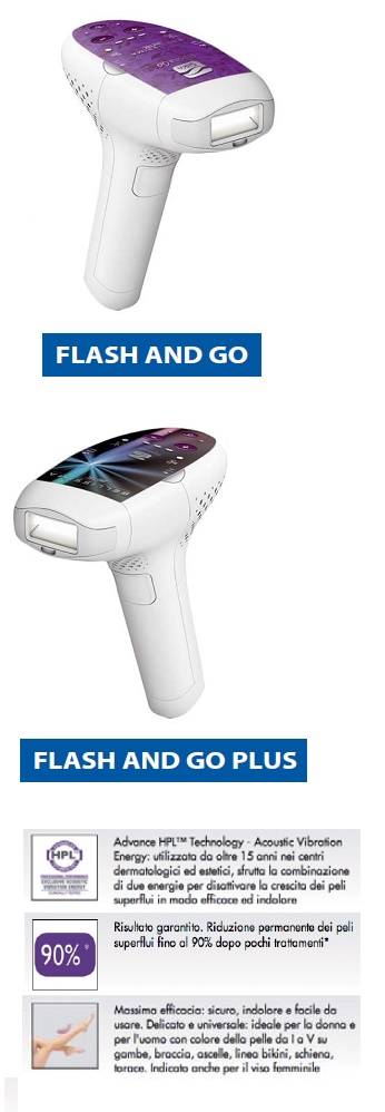 BELLISSIMA EPILATORE LUCE PULSANTE 1 PEZZO - pharmaluna