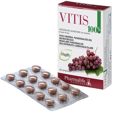 VITIS 100% 60 COMPRESSE - pharmaluna