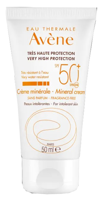 EAU THERMALE AVENE SOLARE LATTE SCHERMO MINERALE SPF 50+ 100 ML - pharmaluna