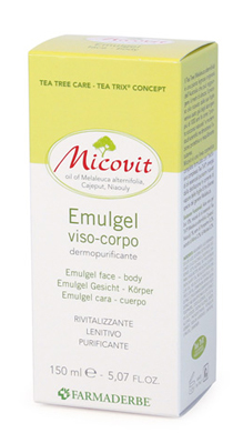 MICOVIT EMULGEL VISO/CORPO 150 ML - pharmaluna