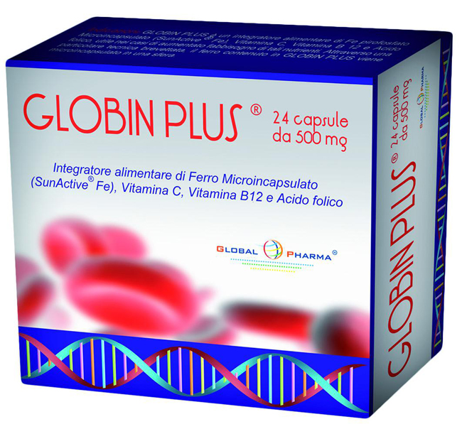 GLOBIN PLUS 24 CAPSULE - pharmaluna