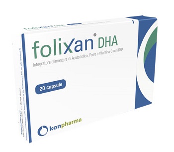 FOLIXAN DHA 20 CAPSULE 16,3 G - pharmaluna