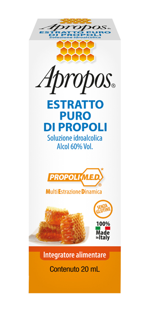 APROPOS ESTRATTO PURO PROPOLI 20 ML - pharmaluna