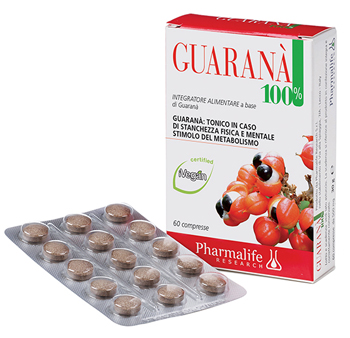 GUARANA 100% 60CPR - pharmaluna