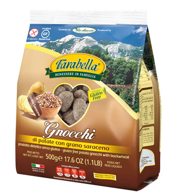 FARABELLA GNOCCHI DI PATATE AL GRANO SARACENO 500 G - pharmaluna