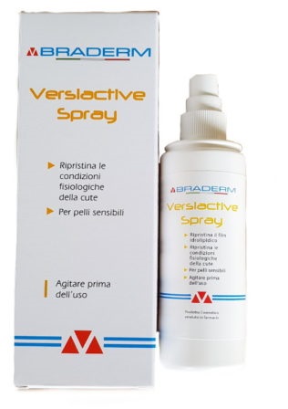 VERSIACTIVE SPRAY 100 ML BRADERM - pharmaluna