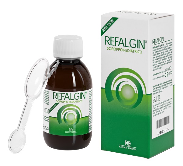 REFALGIN SCIROPPO PEDIATRICO 150 ML - pharmaluna