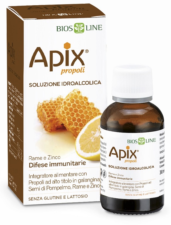 APIX PROPOLI SOLUZIONE IDROALCOLICA 30 ML - pharmaluna