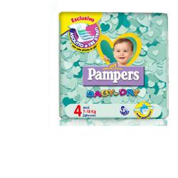 PAMPERS BABY DRY DOWNCOUNT MAXI PD 52 PEZZI - pharmaluna