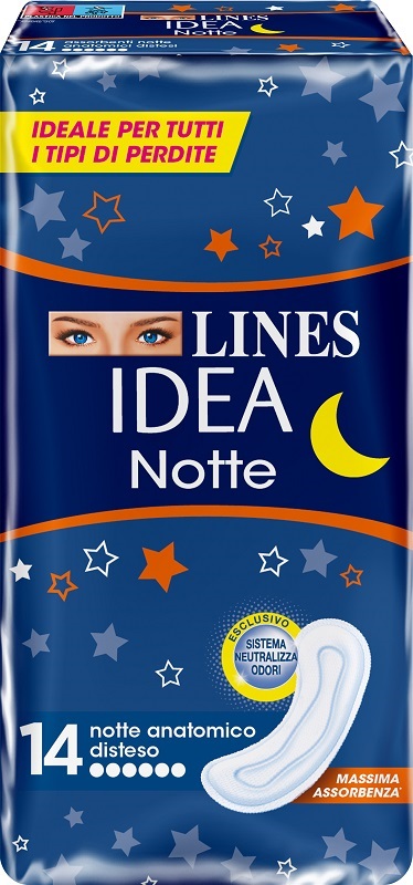 LINES IDEA NOTTE SENZA ALI 14 PEZZI - pharmaluna