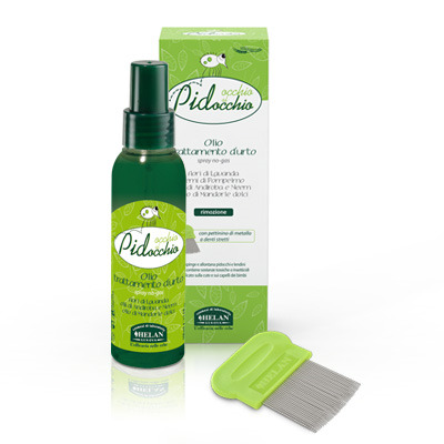 HELAN OCCHIO AL PIDOCCHIO OLIO SPRAY 100 ML + PETTININO - pharmaluna
