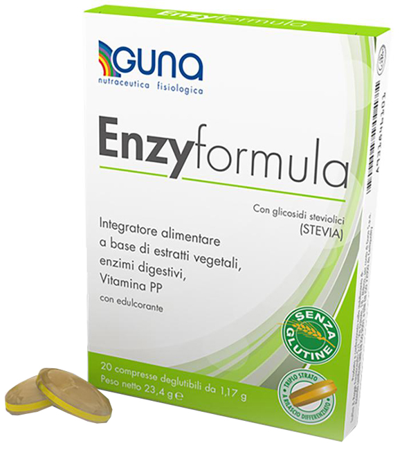 ENZYFORMULA 20 COMPRESSE DEGLUTIBILI - pharmaluna
