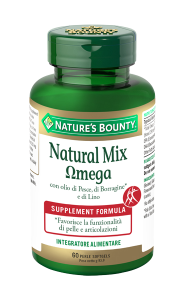 NATURAL MIX OMEGA 60 PERLE - pharmaluna