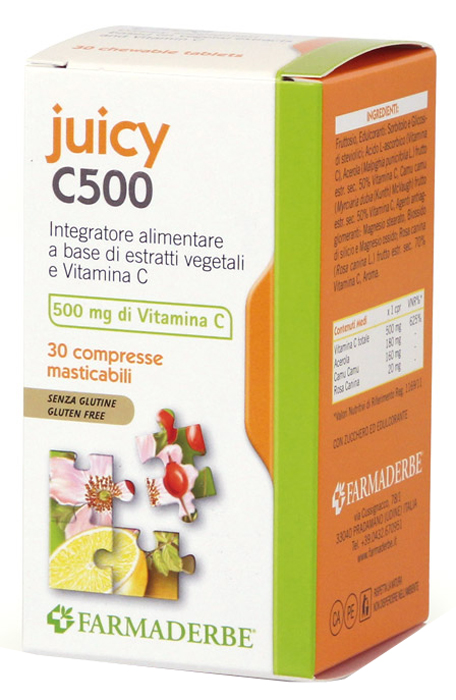 JUICY C 500 30 COMPRESSE - pharmaluna