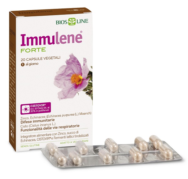 BIOSLINE IMMULENE FORTE 20 CAPSULE - pharmaluna