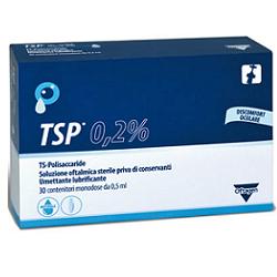 TSP 0,2% SOLUZIONE OFTALMICA UMETTANTE LUBRIFICANTE 30 FLACONCINI MONODOSE 0,5 ML - pharmaluna