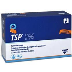 TSP 1% SOLUZIONE OFTALMICA UMETTANTE LUBRIFICANTE 30 FLACONCINI MONODOSE 0,5 ML - pharmaluna