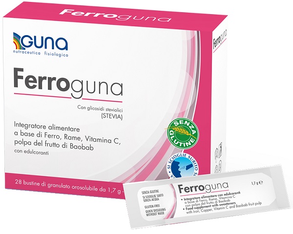 FERROGUNA 28 BUSTINE - pharmaluna