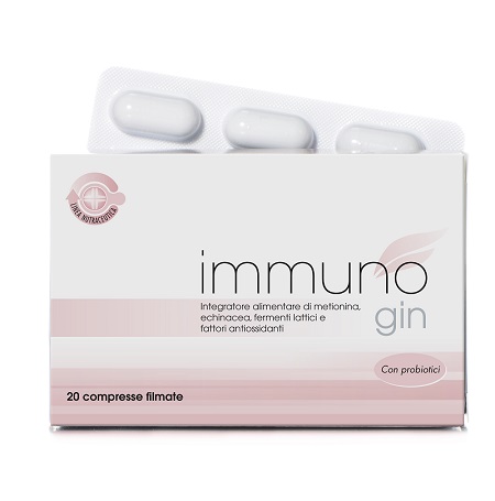 IMMUNO GIN 20 COMPRESSE - pharmaluna