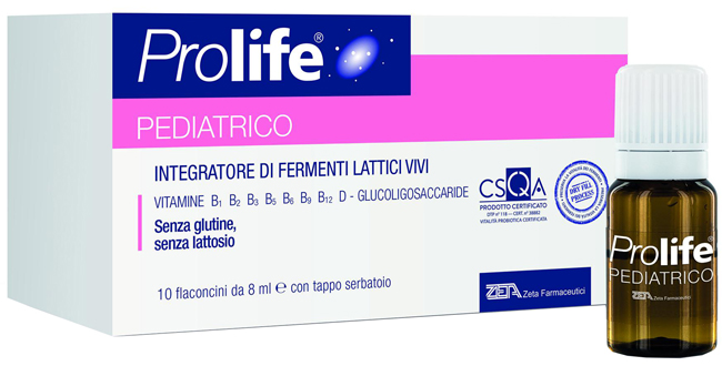 PROLIFE PEDIATRICO 10 FLACONCINI 8 ML - pharmaluna