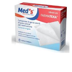 GARZA COMPRESSA MEDS FARMATEXA OCULARE 10 PEZZI - pharmaluna