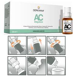 DERMANA AC INTEGRATORE 12 FLACONCINI DA 10 ML - pharmaluna