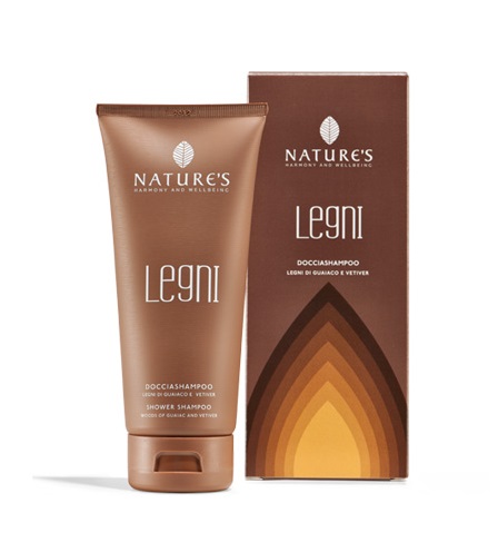 NATURES LEGNI DOCCIASHAMPOO UOMO 200 ML - pharmaluna